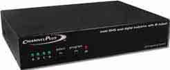 20 Audio/Video odulators 5515 1-Channel Video odulator with IR ORDER # 5515 The odel 5515 1-channel Video odulator with IR has the same output power as the rest of the 5500 series, but it is a