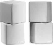 8-Ohm Speakers 51 NCX ini-cube Platinum Speaker Pair (White) ORDER # NCX The odel NCX ini-cube Platinum Speaker Pair (White) are 8-ohm, 100-watt, dual-pivoting indoor cube speakers.
