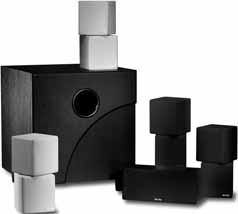 12-inch powered subwoofer NCXSB ini-cube Platinum Home Theater Speaker Package (Black) ORDER # NCXSB The odel NCXSB ini-cube Platinum Home Theater Speaker Package (Black) is a complete speaker