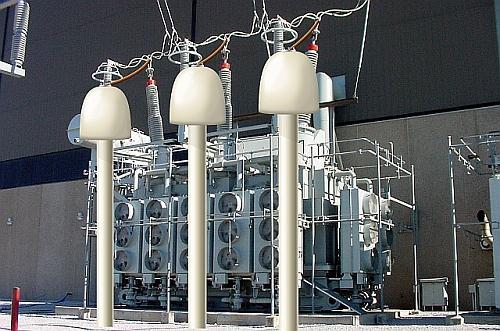 voltages and currents in the range of hundreds of KiloAmps are easily accommodated.