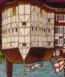 7 The Globe Theatre Apparently William s wife and children remained home in Stratford while he worked in London.