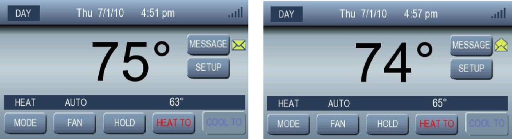 SMART ENERGY FEATURES Multiple Messages A Filter message could become active during a Utility Message event.