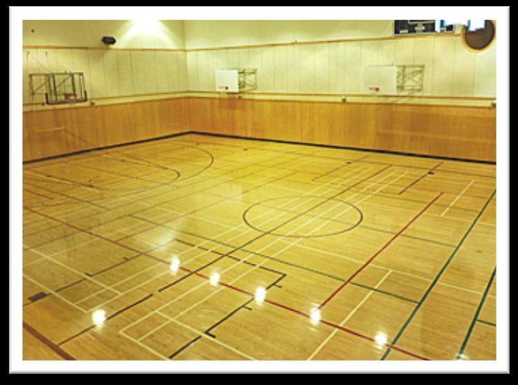 GYMNASIUM Capacity: Gym Activities Size: 101 x 65 Rates: Weekday (9am-5pm): $58+tax/hur Rates: Weeknight (5pm-1am) & Weekend (9am-1am): $70+tax/hur The gymnasium is the busiest space in the building