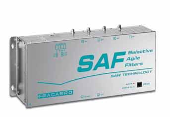 SMATV Catalogue Mid level headends MATV headend with selective agile filters SAF Series SAF12U SAF7U SAF-CA SAF6U1V SAF11U1V MATV headend with selective agile filters to distribute and filter