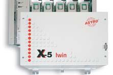 inputs 2 External inputs 10 Polarizations up to 12 AV-inputs 10 10 Busadapter BA 2 1 1 Supply voltage [V~/Hz] 230 / 50 EMC compliant EN 50083-2 Ambient temperature [ C] 0 +50 Dimensions (W xhxd) [mm]