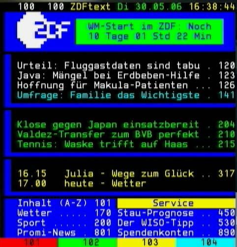 VIDEOTEXT (TELETEXT) This symbol in the channel notifi cation shows you whether Videotext/Teletext is available for the selected channel.