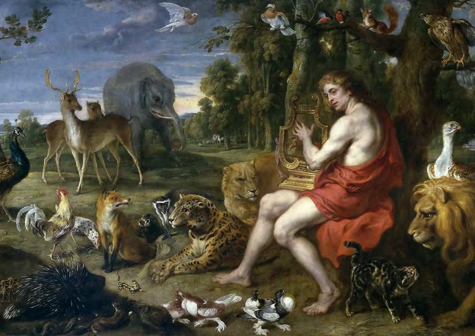 Frans Snijders (1579-1657), in collaboration with Theodoor van Thulden (1606-1669): Orpheus and the Animals (detail) 2016/17 MAIN SERIES Handel and his Rivals Opera Arias from 18th-Century London