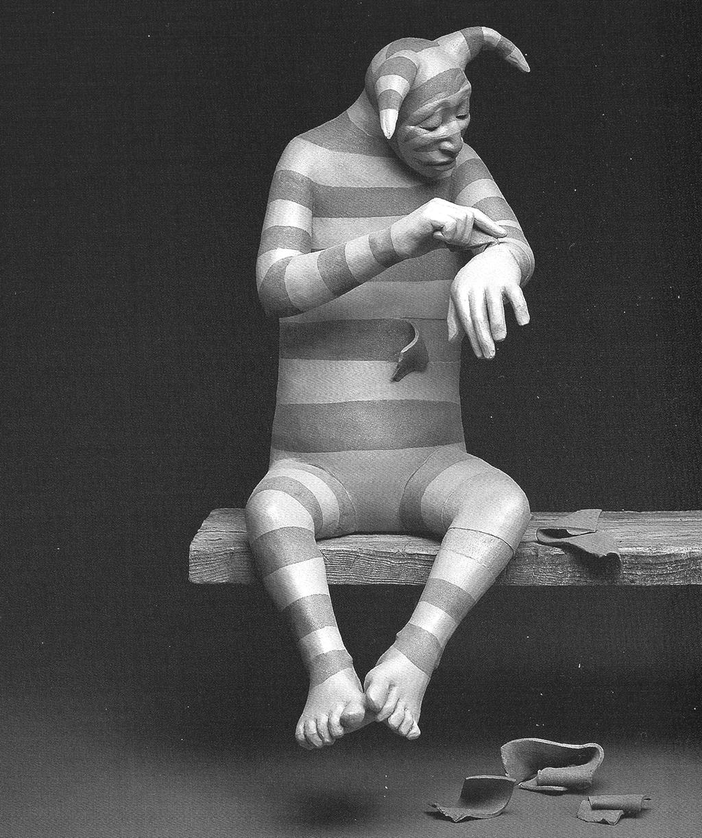 92 Figure 16: Despairing Clown by Roxanne Swentzell, 1991.