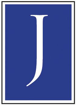JOHN JAY COLLEGE LOGOTYPE The logotype combines the John Jay College name and its affiliation with The City University of New York, alongside a single letter J.