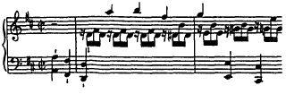 The position of the theme and accompaniment in Variation 11 is similar to that of the opening theme, so a pianist should use finger pedaling to maintain a transparent texture.