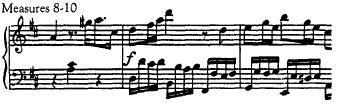 The most vocal-like of all the variations, #11 could withstand more elasticity of tempo so as not to crowd the elaborate flourishes of notes.