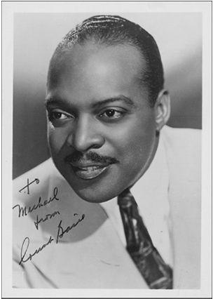 pno/arr(mary Lou Williams), bs, dr William "Count" Basie (1904-1984) American jazz pianist, bandleader, composer