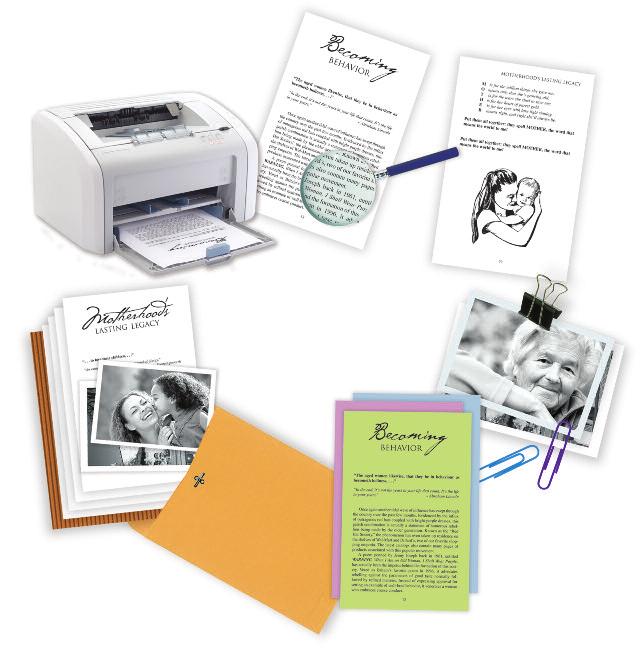 (A) (B) (C) Hard Copy Printing Guidelines If we must scan press-ready hard copy pages to create your book, use these guidelines for best results.