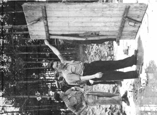 Document 33: Gas-tight wooden door found in 1945 in the vicinity of Crematorium V at