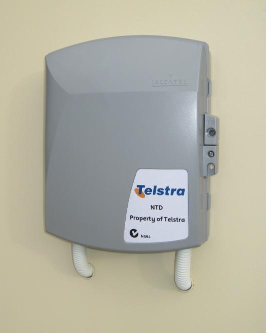 Telstra will discontinue use of outdoor FTTP NTDs and use indoor FTTP NTDs for all new installations from late 2013. 3.