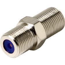 The most common coaxial connector currently used for TV antenna wall plates in homes and on TV appliances is the PAL or Belling-Lee connector.