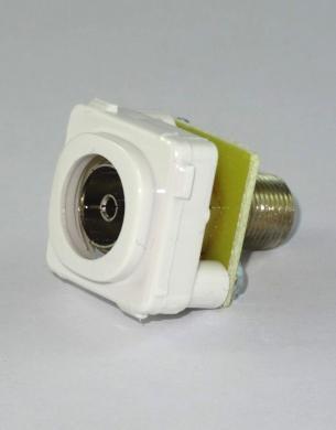 PAL connectors must not be used for HFC or satellite connections.