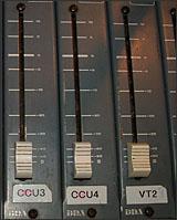 3.2.5. Faders Section Each channel has its own fader (slider) to adjust the volume of the channel's signal. A slider is a potentiometer, or variable resistor.