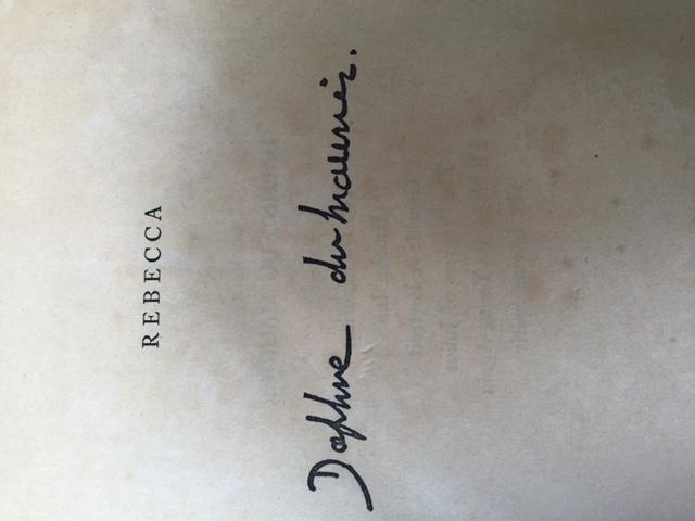 This 1940 autographed facsimile edition of Rebecca by Daphne du Maurier (Browning) was published by Garden City Publishing Co. and was printed at the Country Life Press in Garden City, NY, USA.