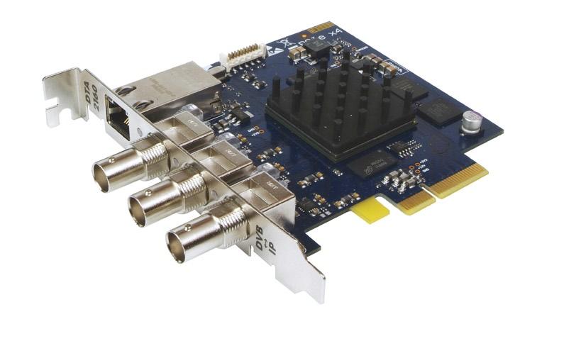 DTA-2160 GigE + 3x ASI ports for PCI Express PCI Cards Transmission and reception of Transport Streams over IP networks, with transcoding between ASI and IP ports IP encapsulation in accordance with