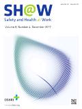 ..... SAFETY AND HEALTH AT WORK AUTHOR INFORMATION PACK TABLE OF CONTENTS XXX Description Abstracting and Indexing Editorial Board Guide for Authors p.1 p.