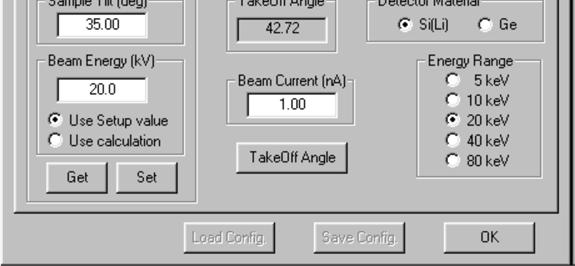 Hardware Setup dialog box The Basic Setup dialog box contains the parameters you will need to change most frequently when setting up an X-ray acquisition.