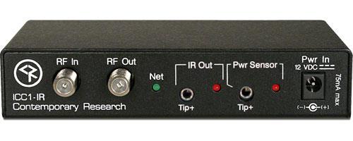 Product Manual ICC1-IR IR TV Controller, 1-way RF Coax