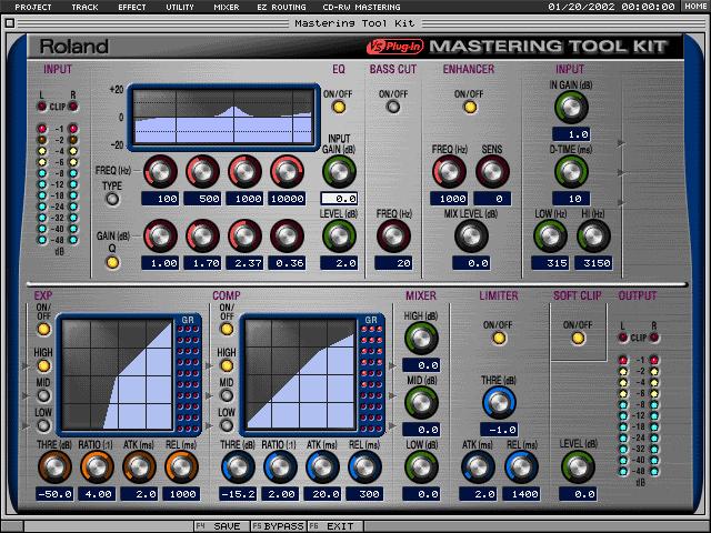 What is the Mastering Tool Kit? The Mastering Tool Kit or MTK for short is one of the factory plug-ins that s included with the VS8F-3.