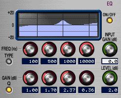 Set the level so that the loudest parts of your mix reach between -1 and -4 on the meters. If any part of the mix makes the CLIP indicator light, distortion will occur.
