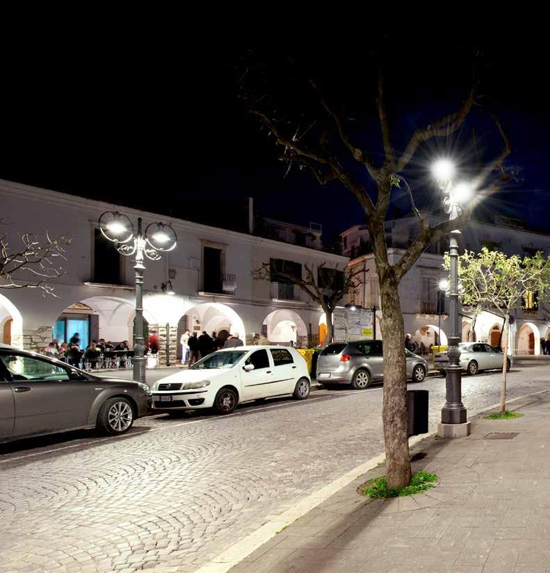 Municipality of Venosa Venosa, Italy A total of 420 customised Lanterna luminaires, equipped with the Fortimo LED LLM 3000 lm, have been installed.