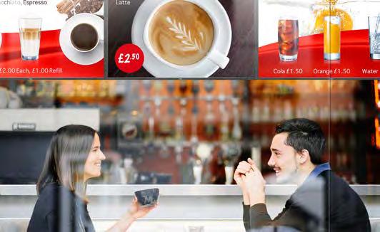 Sales Success Without Digital Signage Changes can be instant with the days highly popular items promoted further or the focus moved to items the operator wants to move.