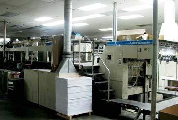 UV system (water cooled lamp boxes between units), 24 Press Raise, Ink Temp Control, Baldwin Impact Automatic Blanket Washers,