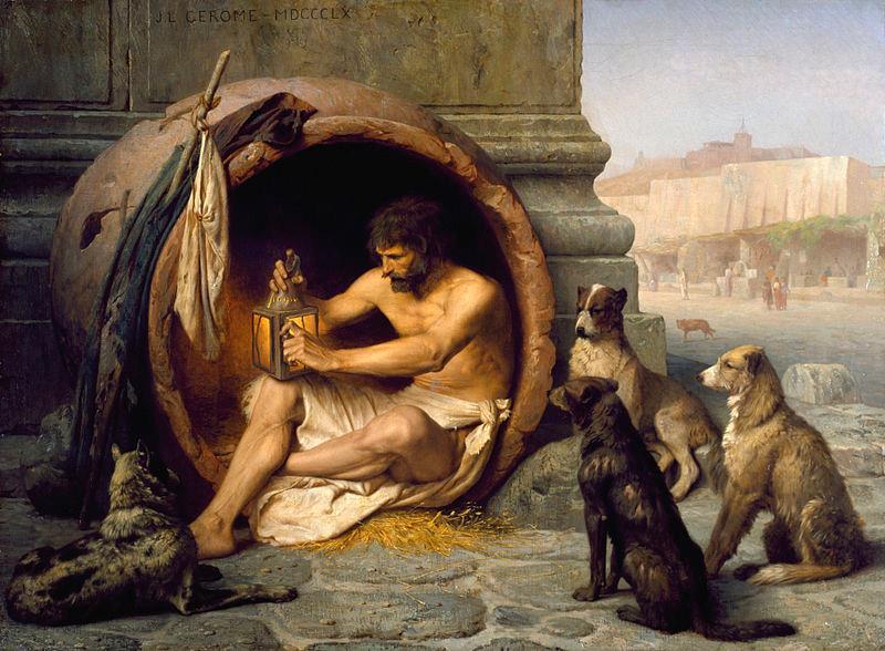 Diogenes of Sinope Defied all convention lived in a tub lived life as an exemplum.