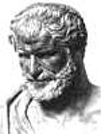 From the city of Ephesus, Heraclitus (535-475 B.C.): It is not possible to step into the same river twice ceaseless transformation and change\considered fire to be the primary form of the real world.