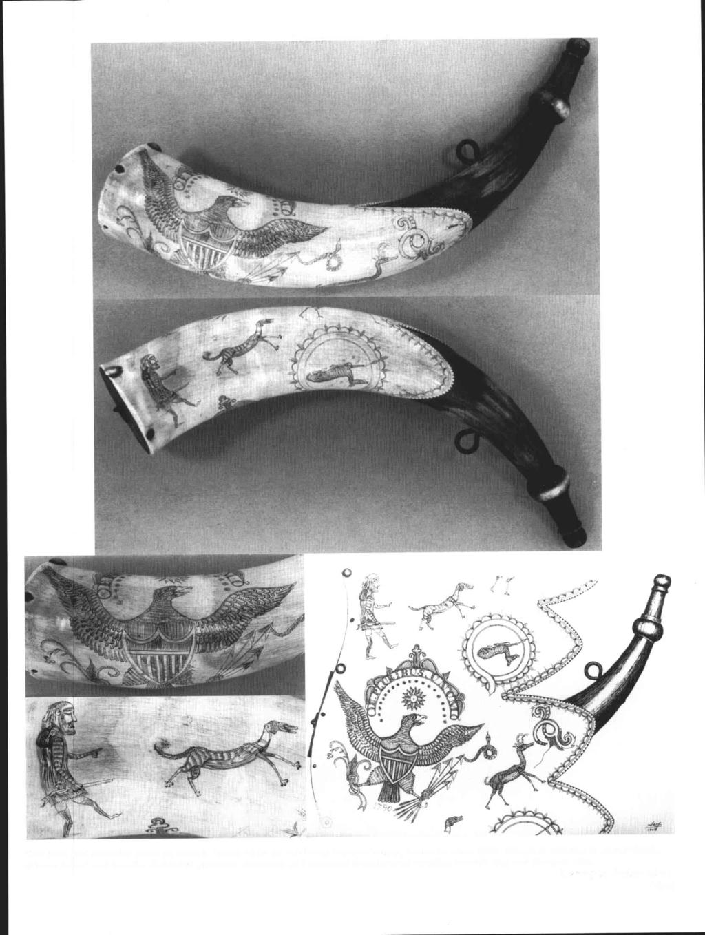 This horn was probably made by Francis Tansel while he was living in Scott