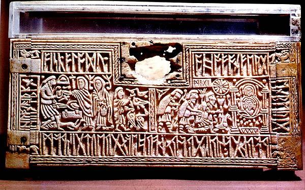 The Franks Casket, dating from the 7th or 8th