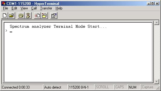 Send # to a device by using a keyboard on a terminal program. In order to send #, click Shift + 3 on a keyboard.