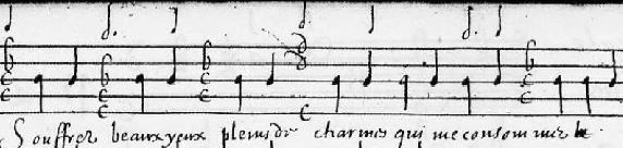 following illustration. Example 4 Carbonchi Sonate de chitarra spagnola (1640) Pasacaglia, p.