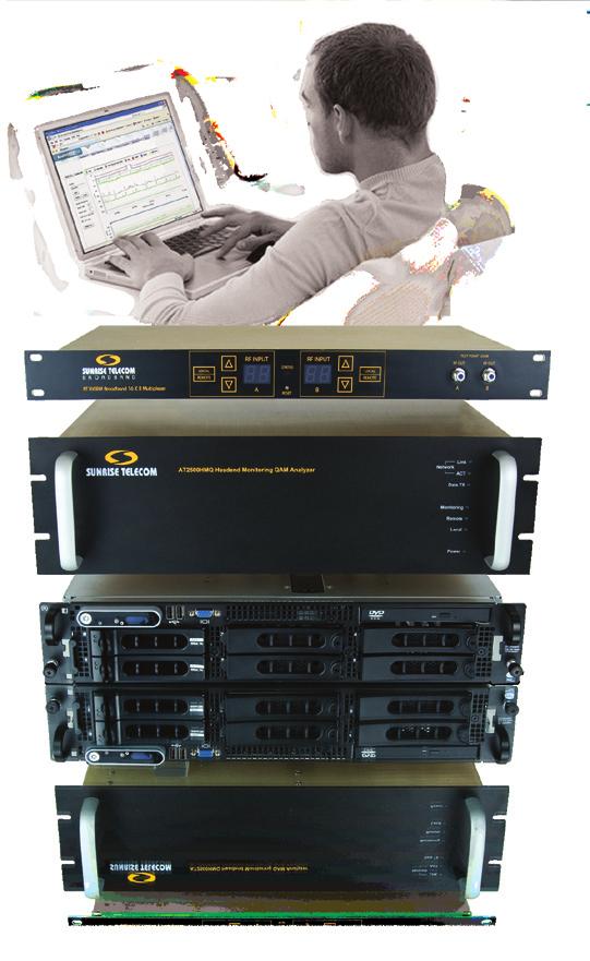 Maintenance and Monitoring Products realworx WEB realworx WEB is a fully-automated and completely web based broadband performance verification system that allows operators to monitor both upstream