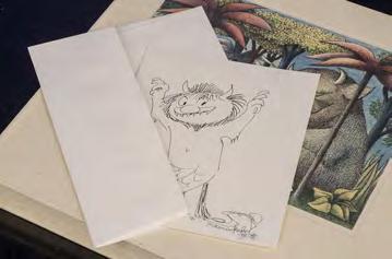 One of 220 Copies Specially Bound and Signed by Maurice Sendak With an Original 'Wild Thing' Pen & Ink Drawing SENDAK, Maurice. Where the Wild Things Are... New York: Harper and Row, 1988.