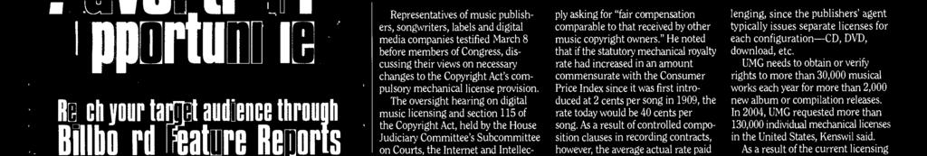 Nw, they are taking a new psitin. David Israelite, president/ceo f the Natinal Music Publishers' Assn., tld the subcmmittee that publishers are wrking with the Digital Media Assn.