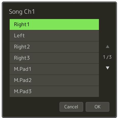 Recording Each Channel Individually (Realtime Recording) With MIDI Recording, you can create a MIDI Song consisting of 16 channels by recording your performance to each channel one by one.