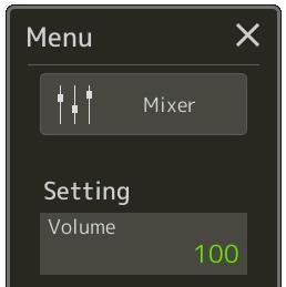 The playback volume of each track is saved to the Multi Track Audio file, and affects when you re-record the tracks, or export the file.
