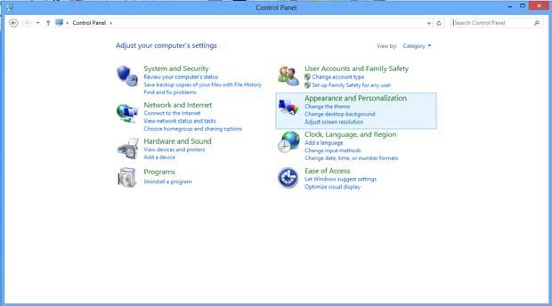 Adjusting Setting Optimal Resolution Windows 8 For Windows 8: 1.