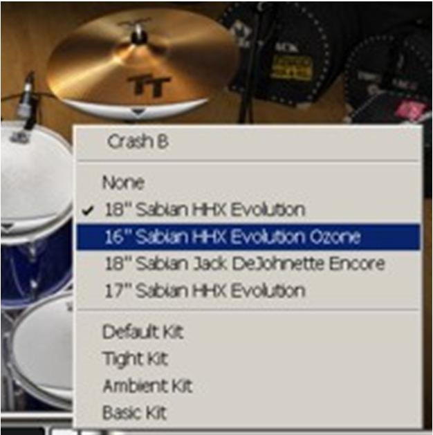 Second, and perhaps the most likely scenario for those of us who aren't drummers, is using EZD's built-in library of drum grooves to audition grooves against your project.