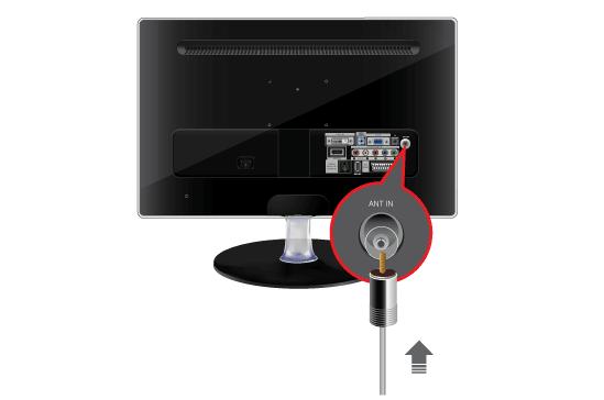 2-6 Using it as a TV You may view television programs on the monitor if it is connected to an antenna or cable/satellite system without installing any separate TV reception hardware or software on