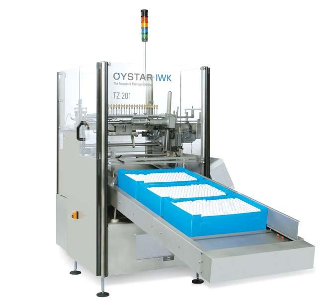 Tube feeding technology gaining your confidence With Oystar IWK you have a most competent partner at your side for solving complex issues and challenges aiming to the future, with a clear