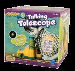 Includes a detachable telescope with 4x