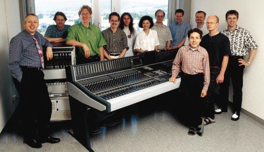 The Technological Quantum Leap The flexibility and the configurability of the DSP Core, as well as the total amount of processing power needed for a large digital mixing console require an