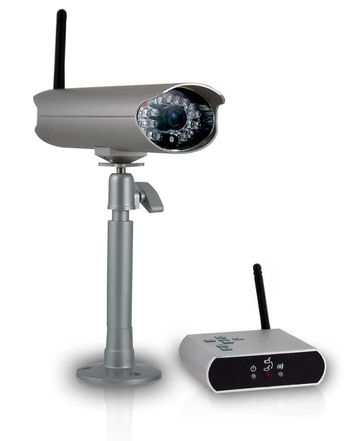 COLOR DIGITAL WIRELESS SURVEILLANCE SYSTEM & INDOOR/OUTDOOR COLOR CAMERA(S) WITH AUDIO Instruction